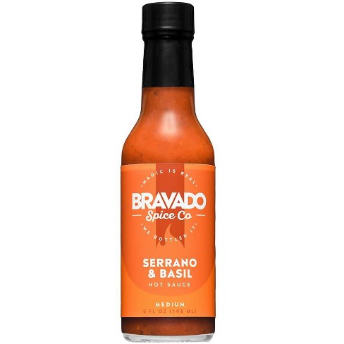 Bravado Spice Hot Sauce Serrano & Basil - Case of 6 - 5 oz - image 1 of 1