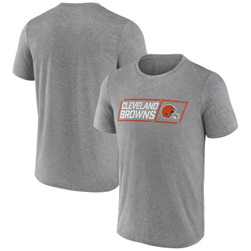 NFL Cleveland Browns Men&#39;s Quick Tag Athleisure T-Shirt, 1 of 4