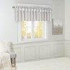 Faux Silk Bead Trim Luxurious Window Valance, DIY Twist Tab Top with Extra Lining Multi-Color Valance for All Decor Styles - 4 of 4
