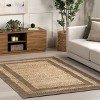 Nuloom Linnett Farmhouse Bordered Jute Indoor Area Rug - image 2 of 4