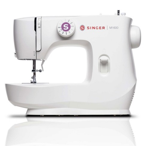 Singer Lightweight Portable 110 Volt 72 Watt Steel Hand Sewing Machine With  Led Lighting, 57 Stitch Applications, Accessories, And Presser Foot, White  : Target
