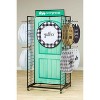 Evergreen Buffalo Check Sassafras Switchable Door Decor Frame- 24x24 in Fade and Weather Resistant - 4 of 4