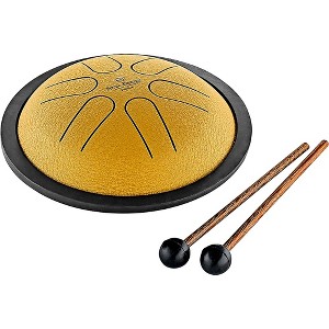 MEINL Sonic Energy B Major Mini Steel Tongue Drum Gold - 1 of 4