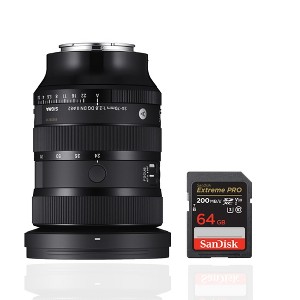 Sigma 24-70MM F2.8 DG DN II ART Lens, Sony E Mount + SanDisk 64GB Extreme Pro SDXC UHS-I Memory Card - 1 of 4