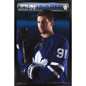 Trends International NHL Toronto Maple Leafs - John Tavares 18 Framed Wall Poster Prints - 1 of 4