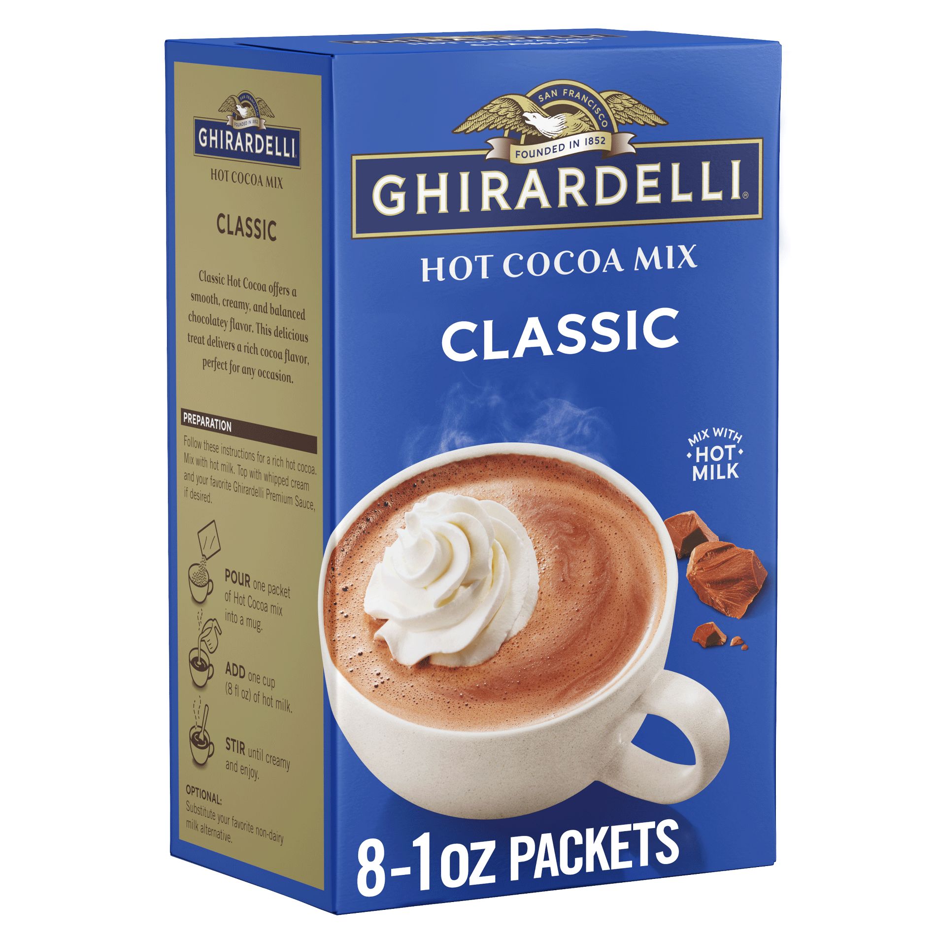 Ghirardelli Classic Hot Cocoa Mix - 8oz/8ct