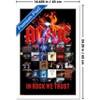 Trends International AC/DC - In Rock We Trust Collage Framed Wall Poster Prints - 3 of 4