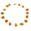 Slickblue Unique Handmade Illusion Necklace – 18-20 Inches with Orange Stones & Bead Accents for Summer - 4 of 4