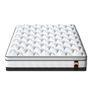 PAGED Hybrid Mattress Cooling Gel Infused Memory Foam Mattress with Pocket Spring for Bedroom - 1 of 4