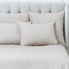 EY Essentials 90" x 92" Nunzia Oyster Premium Cotton Decorative Full/Queen Bedding Quilt - 2 of 4