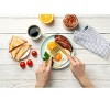 J&V TEXTILES 40-Piece Stainless Steel Flatware Silverware Set for 8 - 3 of 4