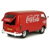 1963 Volkswagen Type 2 (T1) "Coca-Cola" w/Delivery Driver, Handcart & 2 Bottle Cases 1/24 Diecast by Motorcity Classics - 2 of 3