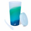 Silipint: Silicone 22oz Straw Tumblers, 2 Pack Mountain Air - 4 of 4
