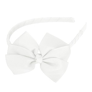 Unique Bargains Girl's Non-slip Fashion Bowknot Headband 0.35" Wide 1 Pc - 1 of 4