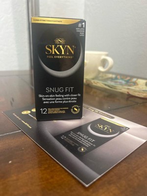 snug fit non lubricated condoms SKYN Snug Fit Non-Latex Lubricated Condoms main image 0