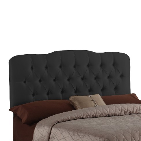 Seville Faux Silk Upholstered Headboard - Skyline Furniture - image 1 of 4