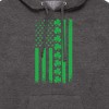 Men's - Instant Message - Lucky USA Flag Graphic Fleece Pullover Hoodie - 2 of 4