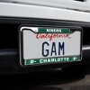 UNC Charlotte Forty - Niners Logo Full Size Standard License Plate Metal Frame - 2 of 4