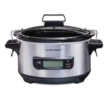 Hamilton Beach Stay or Go 6 Qt. Stainless Steel Slow Cooker - CHC Home  Center