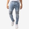 RAW X Men's Skinny Fit Fashion Moto Denim Jeans - 3 of 4