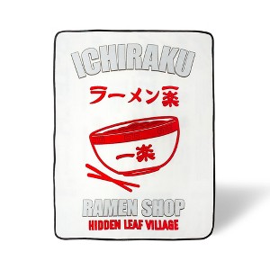Just Funky Naruto Ichiraku Ramen Fleece Throw Blanket | 45 x 60 Inches - 1 of 4