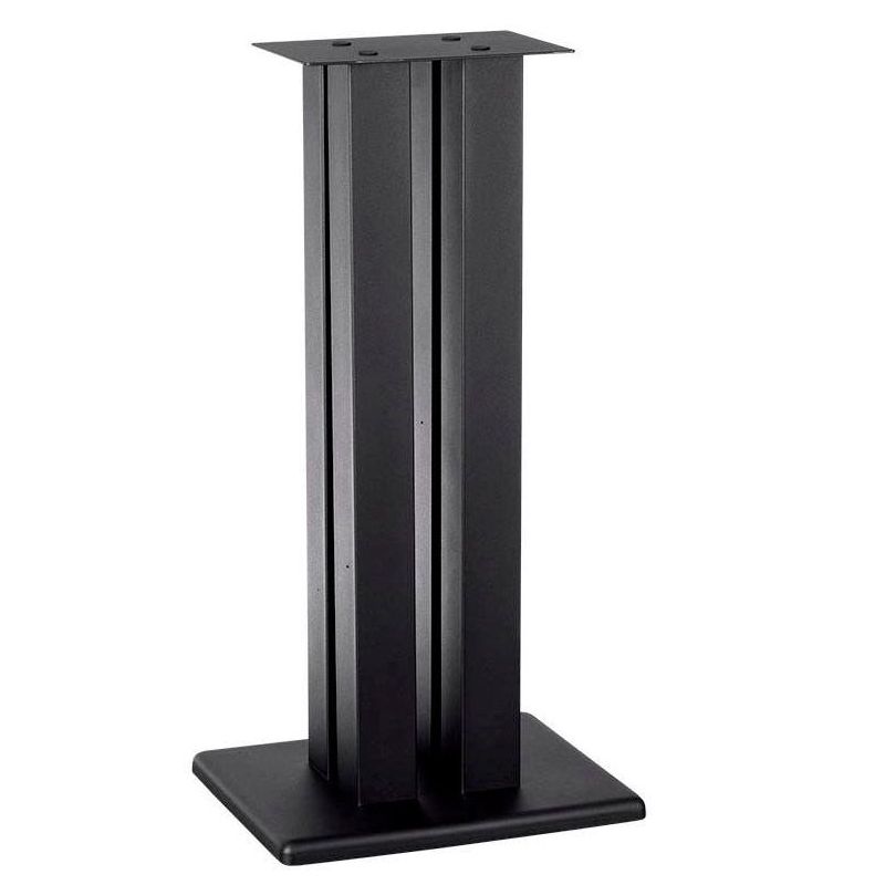 Monolith 32 Inch Speaker Stand (Each) - Black | Supports 100 lbs, Adjustable Spikes, Compatible With Bose, Polk, Sony, Yamaha, Pioneer and others, 1 of 5