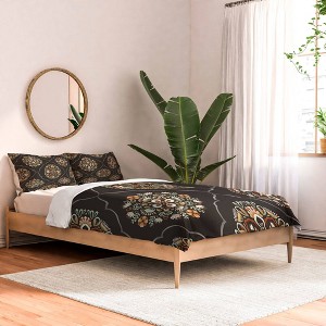 Ivy Mandalas Cotton Comforter & Sham Set - Deny Designs - 1 of 4