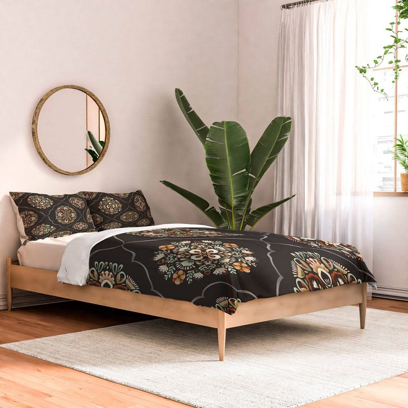 Ivy Mandalas Cotton Comforter & Sham Set - Deny Designs, 3 of 6