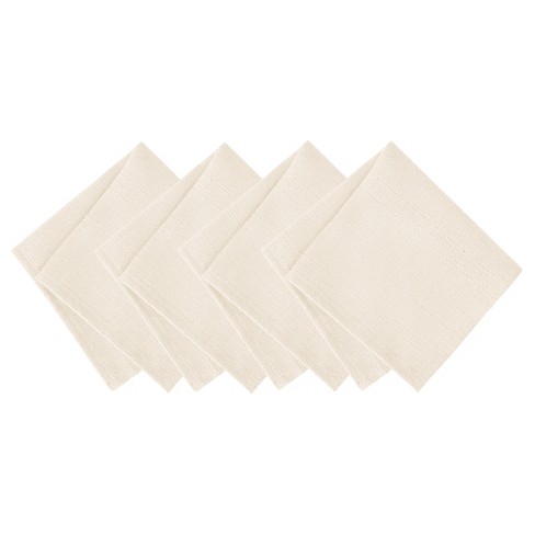 Laurel Solid Texture Water And Stain Resistant Napkins, Set Of 4 - 17 ...