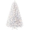 Yaheetech 4.5Ft/6Ft/7.5Ft/9Ft/12Ft Pre-lit Spruce Artificial Christmas Tree with 150 Incandescent Warm White Lights - 2 of 4