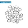 Unique Bargains Acrylic Flat Back Teardrop DIY Decor Jewelry Rhinestone 20 Pcs - 3 of 4