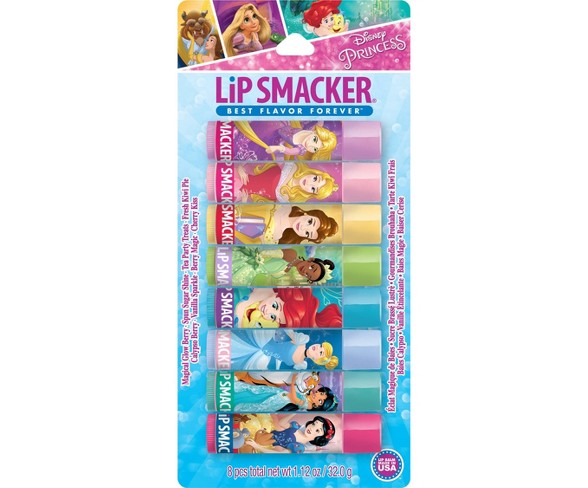 Lip Smackers Party Pack Lip Balm Princess - 8pc