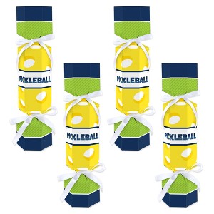 Big Dot of Happiness Let's Rally - Pickleball - No Snap Birthday or Retirement Party Table Favors - DIY Cracker Boxes - Set of 12 - 1 of 4