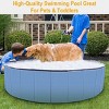 Racxily Foldable Dog Kiddie Pool, Portable Hard Plastic Kids Baby Doggie Swimming Pool, Anti-Slip Thick PVC Collapsible for Dogs Cats and Kids Pet - 4 of 4