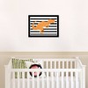 21" x 15" Folk Trex Animals Framed Art Print - Wynwood Studio: Modern Digital Art, Black Frame - 4 of 4