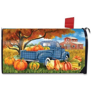 Welcome To The Patch Fall Magnetic Mailbox Cover Pickup Pumpkins Farm Standard Briarwood Lane - 1 of 3