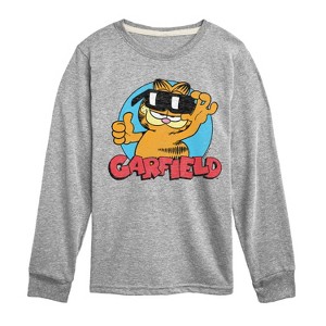 Boys' - Garfield - Garfield Sunglasses Long Sleeve Graphic T-Shirt - 1 of 4