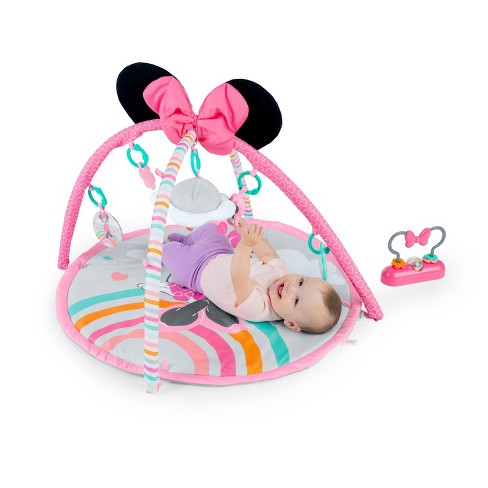 Bright starts store play gym pink