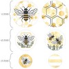 Big Dot of Happiness Little Bumblebee - Bee Baby Shower or Birthday Party Giant Circle Confetti - Party Decorations - Large Confetti 27 Count - 2 of 4