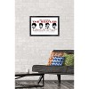 Trends International The Beatles - Candlestick Park Landscape Framed Wall Poster Prints Black Framed Version 14.725" x 22.375" - 2 of 4