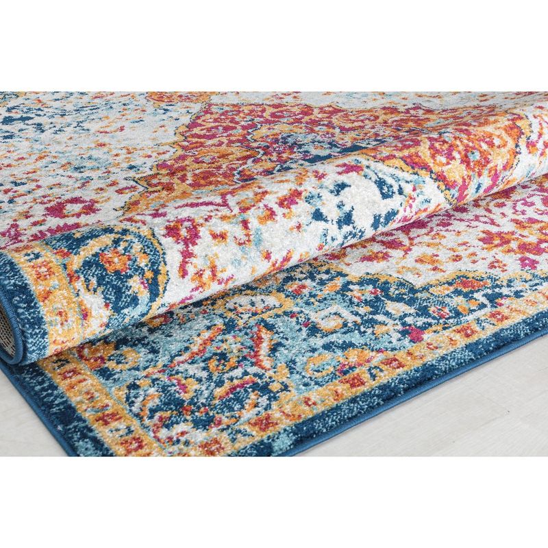 Rugs America Harper Abstract Vintage Area Rug, 4 of 7