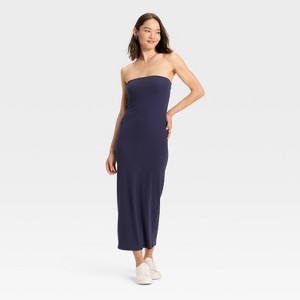 Women's Knit Tube Dress - A New Day™ - 1 of 3