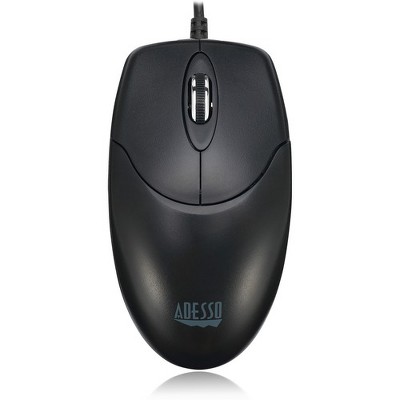 Adesso iMouse M6 - Optical Scroll Mouse - Optical - Cable - Black - USB - 1000 dpi - Scroll Wheel - 3 Button(s) - Symmetrical