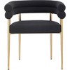 Meridian Furniture,Brielle Boucle Fabric Dining Chair, Set of 2 - 3 of 4