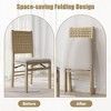 HOMEFUN Scandinavian style wooden dining chair - 4 of 4