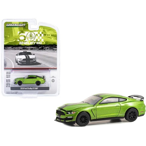 2020 Ford Shelby Gt350r Lime Green Metallic With Black Stripes 