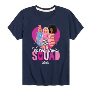Boys' - Barbie - Valentine's Squad Short Sleeve Graphic T-Shirt - 1 of 4