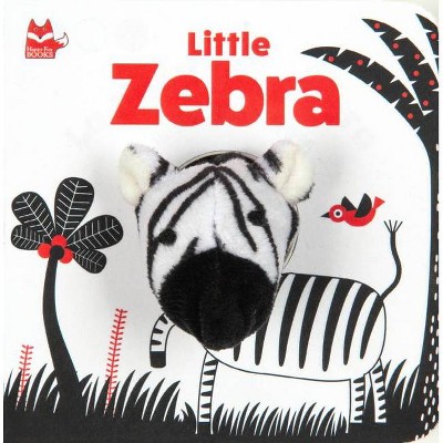 Little Zebra - (Happy Fox Finger Puppet Books) by  Agnese Baruzzi (Board Book)