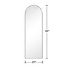 PexFix Arch Solid Wood Full Length Mirror Floor Mirror - 4 of 4