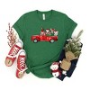 Simply Sage Market Women's Farm Animals Christmas Truck Short Sleeve Graphic Tee - 2 of 4